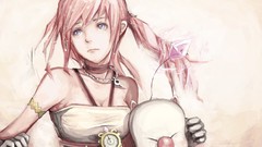 Anime Final Fantasy anime girls serah farron final fantasy xiii 