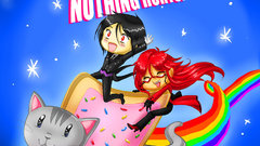 Anime funny rainbows kuroshitsuji sebastian michaelis nyan cat 