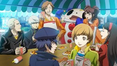 Anime girls amagi yukiko persona 4 satonaka chie game cg 