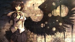 anime girls angel original characters Anime school uniform Manga