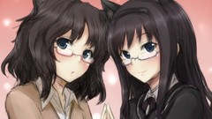 Anime girls animal ears morishima haruka tanamachi kaoru 