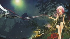 anime girls Anime pink hair fantasy art redjuice guilty crown