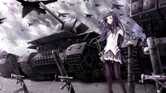 Anime girls AT4 brunettes