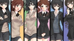 Anime girls ayatsuji tsukasa morishima haruka tanamachi kaoru 