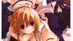 Anime girls black hair