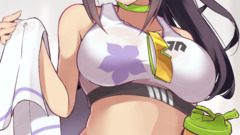 anime girls blue archive Sumire (Blue Archive) MushPZ yoga pants