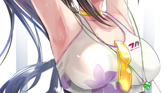 anime girls blue archive Sumire (Blue Archive) Uenoryoma belly