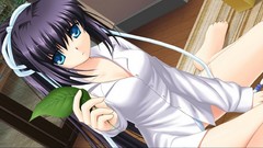 Anime girls blue eyes game cg rewrite