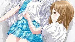 Anime girls brunettes ecchi