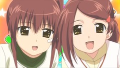 Anime girls brunettes Kiss X Sis Suminoe Ako Suminoe Riko