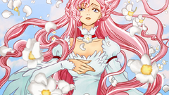 Anime girls dress Flowers