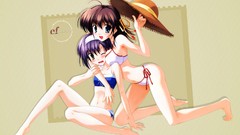 Anime girls ef a tale of memories miyamura miyako bikini
