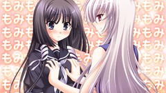 Anime girls game cg Ginko grab