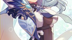 anime girls Genshin Impact Eula(Genshin impact)