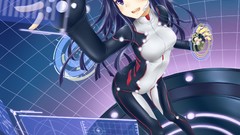 Anime girls guilty crown animal ears purple eyes Tsugumi 