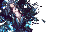 Anime girls guilty crown animal ears Tsugumi bodysuits
