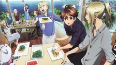 Anime girls guilty crown yuzuriha inori Tsugumi anime boys 