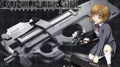 Anime girls gunslinger girl Henrietta (Gunslinger Girl)