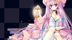 Anime girls hair bun