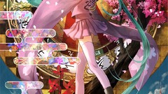 Anime girls hatsune miku vocaloid fuji choko Senbon Zakura 