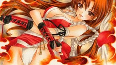 Anime girls hentai Mai Shiranui kof