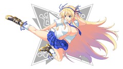 Anime girls huge boobs Senran Kagura