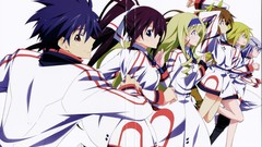 Anime girls infinite stratos shinonono houki Alcott Cecilia 