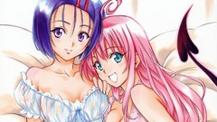 Anime girls lala satalin deviluke to-love-ru yabuki kentarou 