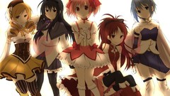 Anime girls mahou shoujo madoka magica akemi homura kaname 