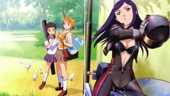 Anime girls mai hime minagi mikoto kuga natsuki tokiha mai 