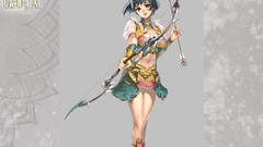 Anime girls Midori Foo