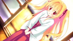 Anime girls miko shida kazuhiro game cg hikari Irotoridori no 