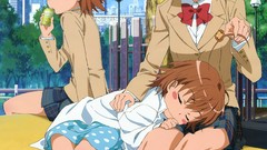 Anime girls misaka mikoto toaru majutsu no index misaka imouto 