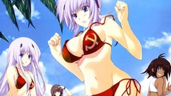 Anime girls muv-luv soft shading Inia Sestina Cryska Barchenowa 