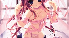 Anime girls nekomimi animal ears izumi tsubasu thigh highs 