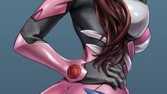 Anime girls neon genesis evangelion makinami mari illustrious 