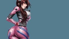 Anime girls neon genesis evangelion makinami mari illustrious 