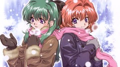 Anime girls onegai twins onodera karen miyafuji miina karen