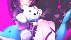 Anime girls pantyhose lolita fashion idolmaster idolmaster 