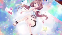 Anime girls poker face