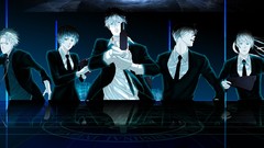 Anime girls psycho-pass tsunemori akane kougami shinya anime 