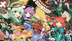 Anime girls purple hair