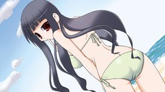 Anime girls sayonara zetsubou sensei bikini Itoshiki Rin