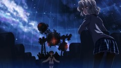 Anime girls school uniforms pantyhose yuuki tatsuya planetarium 