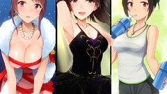 Anime girls short hair Sans Mifune miyu