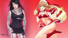 Anime girls Showgirls