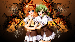 Anime girls shuffle Shigure