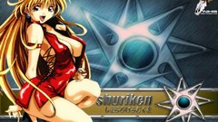 Anime girls shuriken