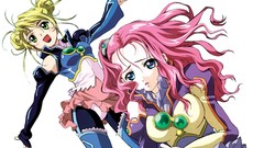 Anime girls simoun Simple Background