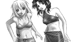 Anime girls Simple Background Excel Saga excel hyatt